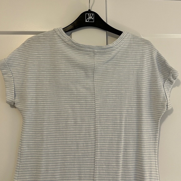 GAP Shift Dress Blue and White Stripes with Cap Sleeves Size Small Women’s - Picture 2 of 10